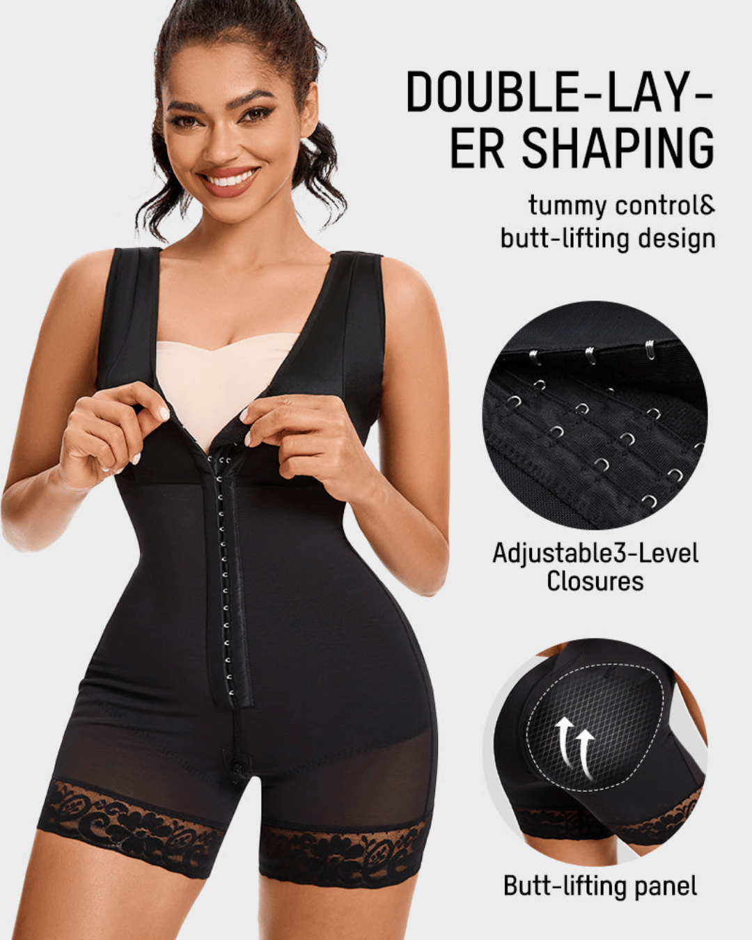 Fajas Colombiana – Tummy Control & Butt Lift Bodysuit